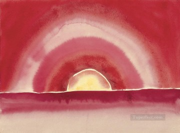 サンライズ ジョージア・オキーフ アメリカのモダニズム 精密主義 Oil Paintings